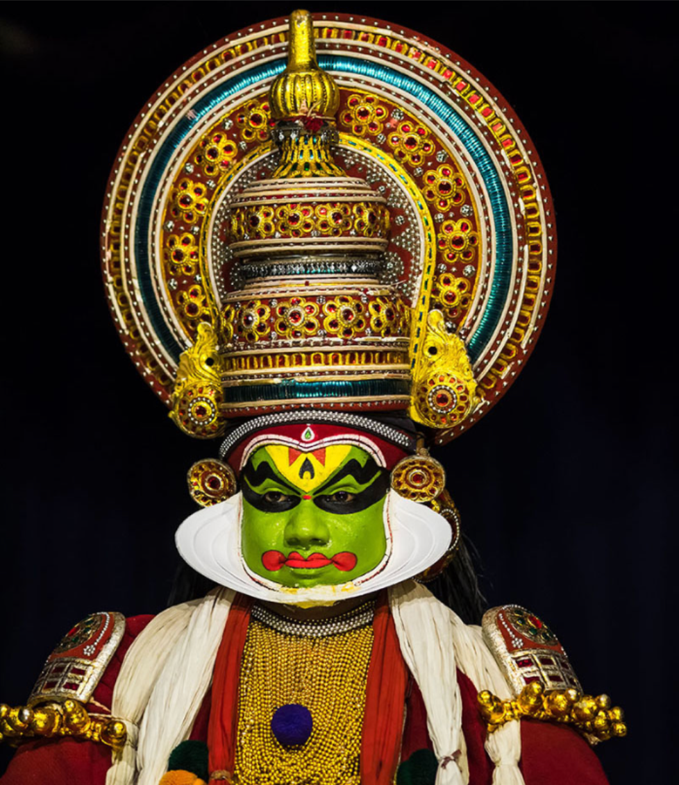 Kathakali performer